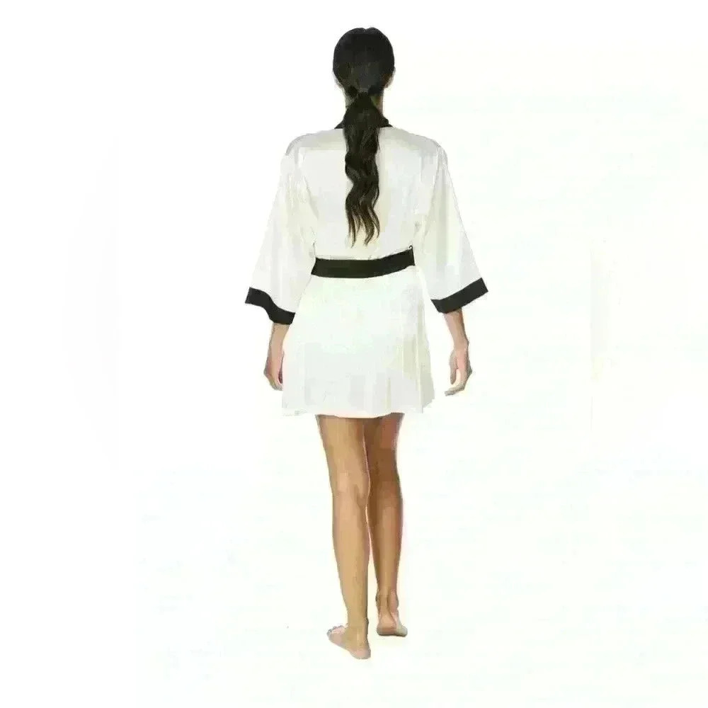Natural Silk Robe Capella by Less Is Amor - Picture 3 of 5